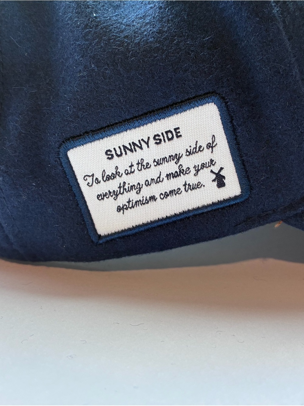 Navy 'Dutch Bros” Embroidered Baseball Cap NEVER WORN - Picture 4 of 4